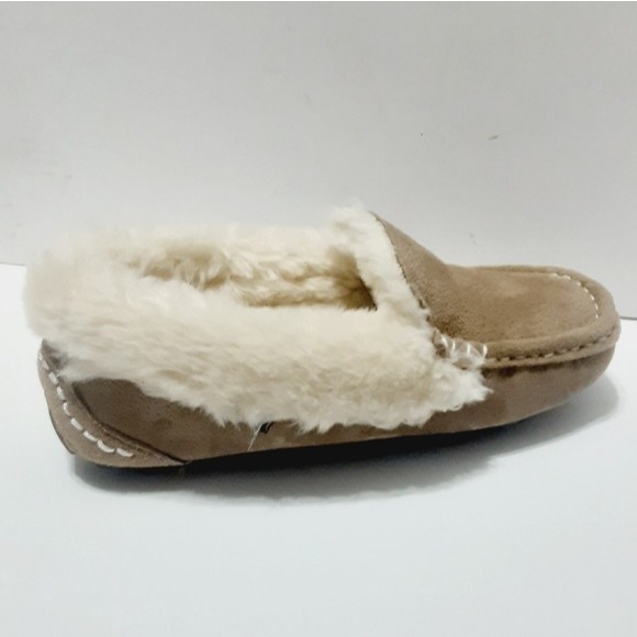 Lamo Moccasin Shearling Slip-On Loafers US 5 Cozy Winter Indoor Outdoor Shoes - Picture 2 of 7